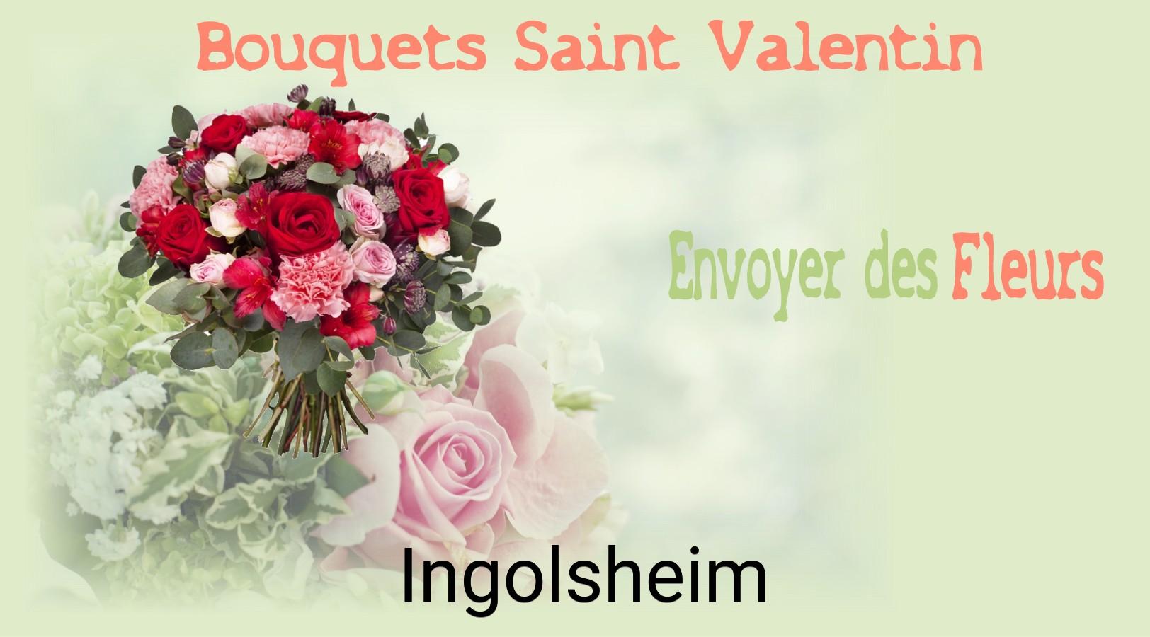 Roses de Saint-Valentin livrées à Ingolsheim
